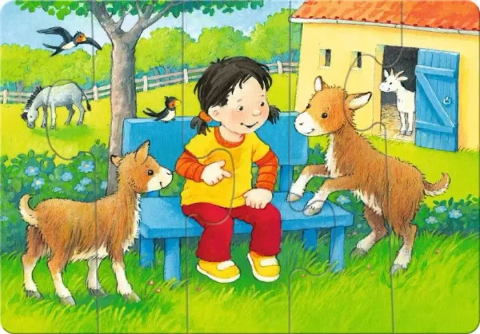 Ravensburger ministeps Mein allererstes Puzzle Streichelzoo