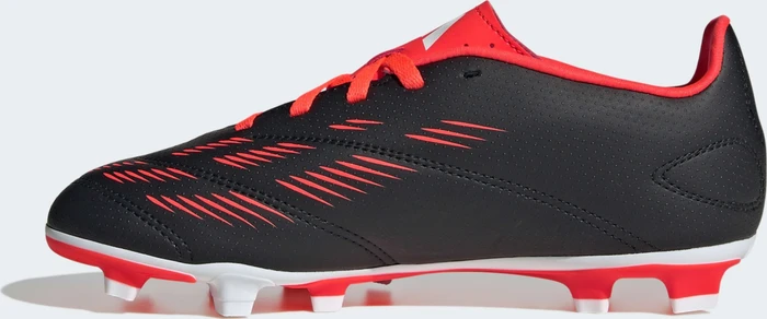 adidas Predator 24 Club FxG core black/cloud white/solar red (Junior)
