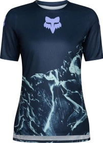 Fox Racing Ranger Img Print Trikot kurzarm arctic blue (Damen)