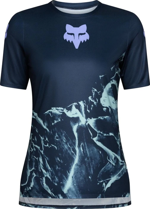 Fox Racing Ranger Img Print Trikot kurzarm arctic blue (Damen)