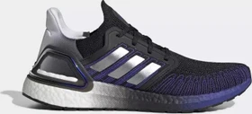 adidas Ultraboost 20 core black/silver metallic/cloud white (Herren)