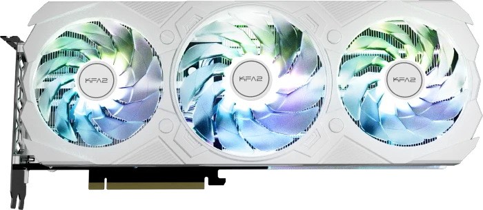 KFA2 GeForce RTX 4070 SUPER EX Gamer White (1-Click OC), 12GB GDDR6X, HDMI, 3x DP