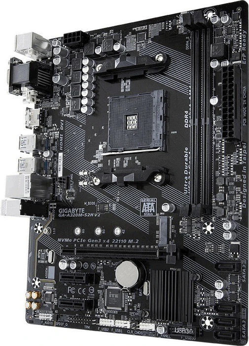 GIGABYTE GA-A320M-S2H V2 (AMD AM4)