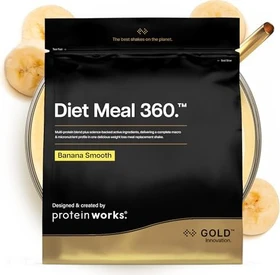 The Protein Works Diet Meal Replacement Banana Smooth 500g
