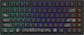 Dark Project ALU81A Terra Nova Wireless Gaming Keyboard, schwarz, LEDs RGB, g3ms Moonstone, USB/Bluetooth, US