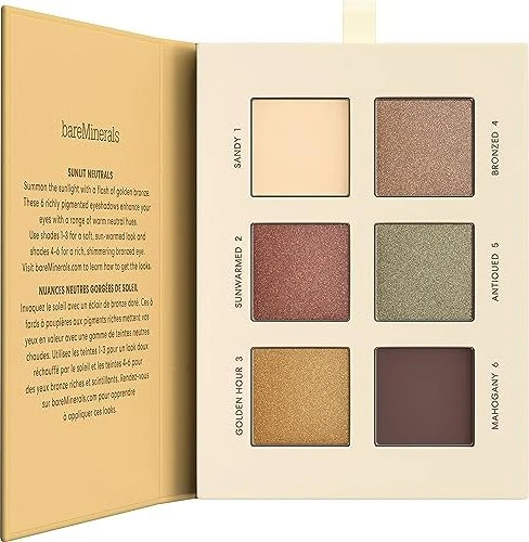 bareMinerals Mineralist Lidschatten-Palette sunlit, 7.8g