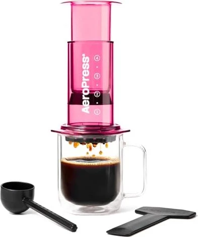 Aeropress AeroPress Clear Kaffeepresse pink