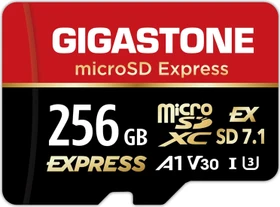 Gigastone SD7.1 R880/W650 256GB Kit inkl. USB-C Cardreader, UHS-I U3, A1, Class 10, SD Express EX I