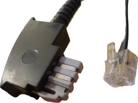 Wentronic Goobay TAE-N/RJ-14 Anschlusskabel, 15m