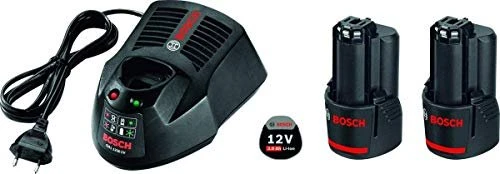 Bosch Professional Starterset 10.8/12V, 3.0Ah, Li-Ionen, 2 Akkus [6.0Ah] [64.8Wh]