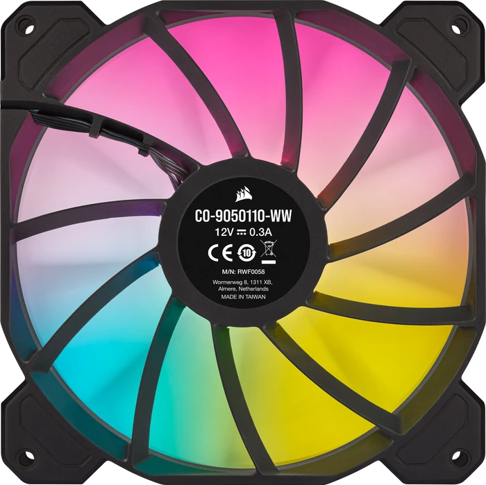 Corsair SP Series iCUE SP140 RGB Elite, schwarz, 140mm