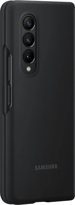 Samsung Silicone Cover für Galaxy Z Fold 3 5G schwarz