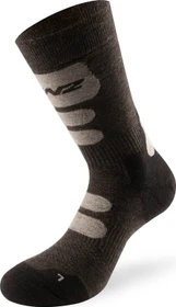 Lenz Trekking 8.0 Wandersocken brown/anthracite