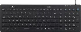 Renkforce iM-IKB106-BK Industrielle-Tastatur, IP68, schwarz, USB, DE (RF-4222581)