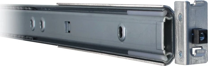 Inter-Tech Teleskopschienen, für 500-800cm Einbautiefen, edelstahl, 455mm, 1HE