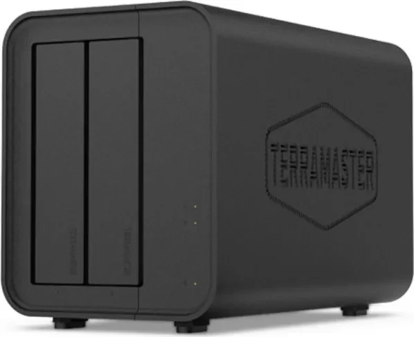 TerraMaster F2-424, Intel N95, 8GB RAM, 2x RJ-45 2.5GBase-T, 1x USB-C 3.1