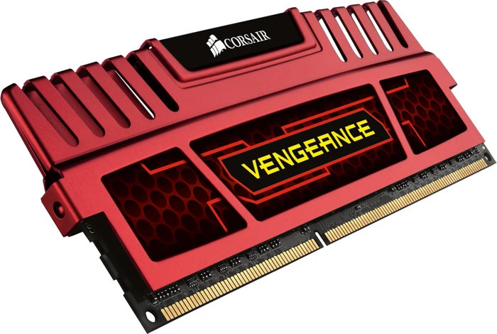 Corsair Vengeance rot UDIMM 8GB Kit, DDR3-1600, CL9-9-9-24
