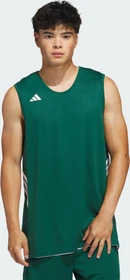 adidas 3G Speed Reversible Basketball Trikot ärmellos team dark green/white (Herren)
