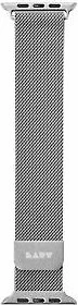 LAUT Steel Loop Armband für Apple Watch 38mm/40mm/41mm silber