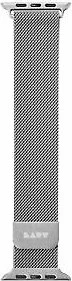 LAUT Steel Loop Armband für Apple Watch 38mm/40mm/41mm silber