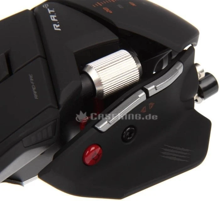 MadCatz Cyborg R.A.T. 9 Gaming Mouse schwarz matt, Bluetooth