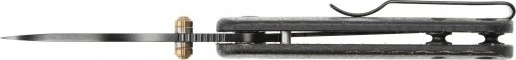 Civivi Baby Banter Taschenmesser black burlap micarta/black nitro