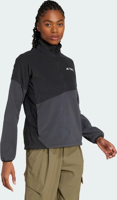 adidas Terrex Multi Climawarm Fleece Funktionsshirt langarm black/carbon (Damen)