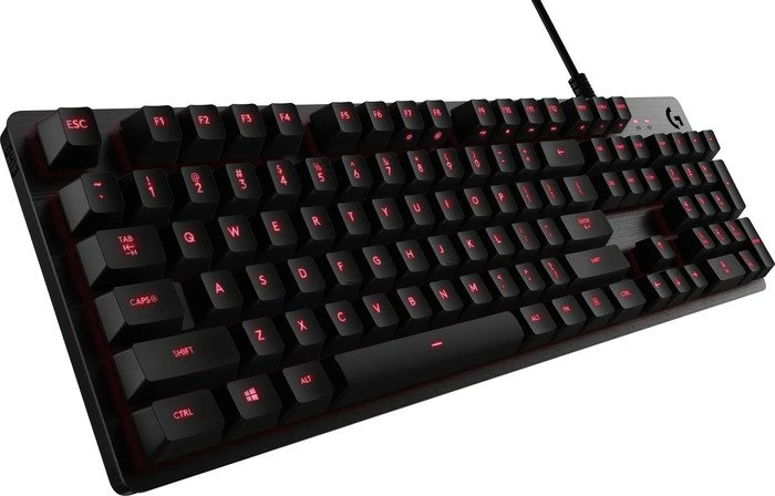 Logitech G413, schwarz, Romer-G Tactile, USB, DE