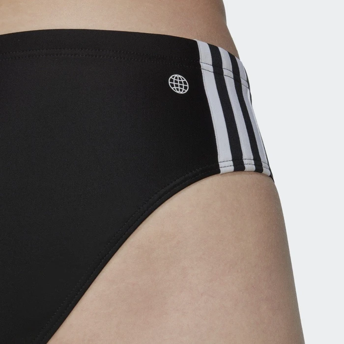 adidas Classic 3-Streifen Badehose schwarz/weiß (Herren)
