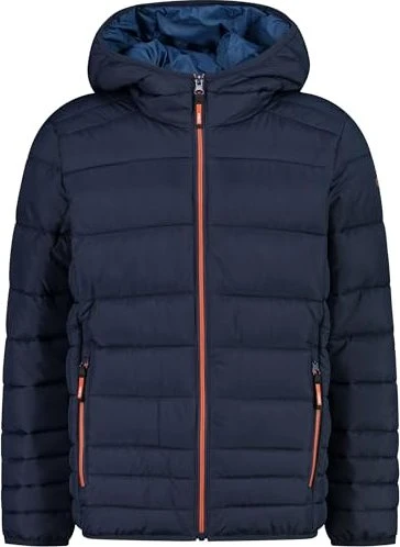 CMP Boy Padded Hood Jacke schwarz/blau (Junior)