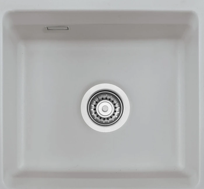 systemceram Kara 42 U/g Unterbau Becken mittig titan