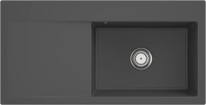 Villeroy & Boch Subway Style 60 Einbau Becken rechts graphite