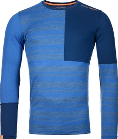 Ortovox 185 Rock'N'Wool Funktionsshirt langarm just blue (Herren)