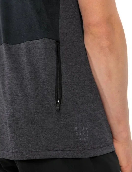 Vaude Tamaro HZ Trikot kurzarm schwarz (Herren)