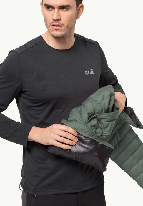 Jack Wolfskin Passamani Down Funktionsjacke hedge green (Herren)