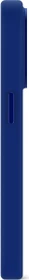 Decoded AntiMicrobial Silicone Back Cover für Apple iPhone 15 Pro Max Galactic Blue
