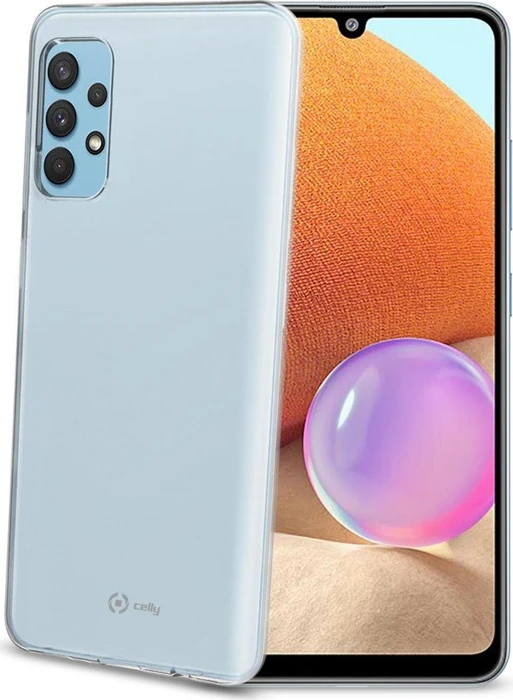Celly Gelskin für Samsung Galaxy A32 transparent