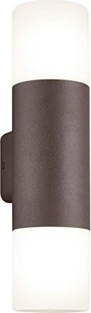 Trio Hoosic Wandleuchte 2-flammig rostfarbig