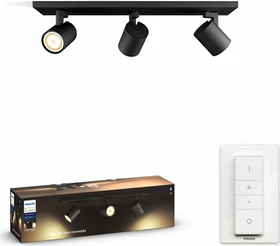 Philips Hue White Ambiance Runner Spot 3-flammig schwarz