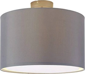 Brilliant Clarie Schirmleuchte 40cm grau