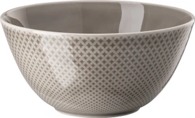Rosenthal Junto Pearl Grey Porzellan Schüssel 19cm 1.4l
