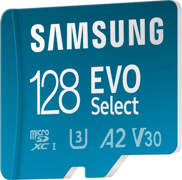 Samsung EVO Select R160 128GB Kit, UHS-I U3, A2, Class 10