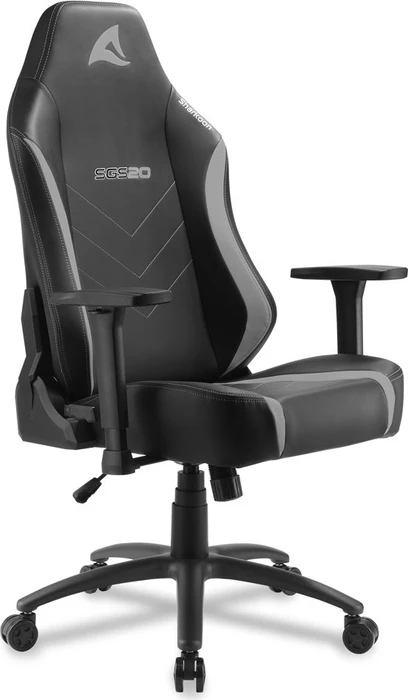 Sharkoon Skiller SGS20 PU Gamingstuhl, schwarz/grau