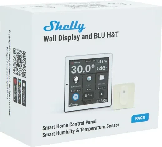 Shelly Wall Display weiß, inkl. BLU H&T Ivory
