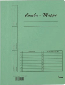 Bene Comba Dreiflügelmappe, A4, grün