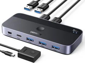 Ugreen USB-C 3.0 Switch, 2 In, 4 Out