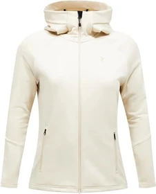 Peak Performance Rider Essentials Midlayer Zip Hood Jacke sand fog (Damen)