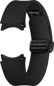 Samsung D-Buckle Hybrid Eco-Leather Band Slim (M/L) für Galaxy Watch 6 schwarz