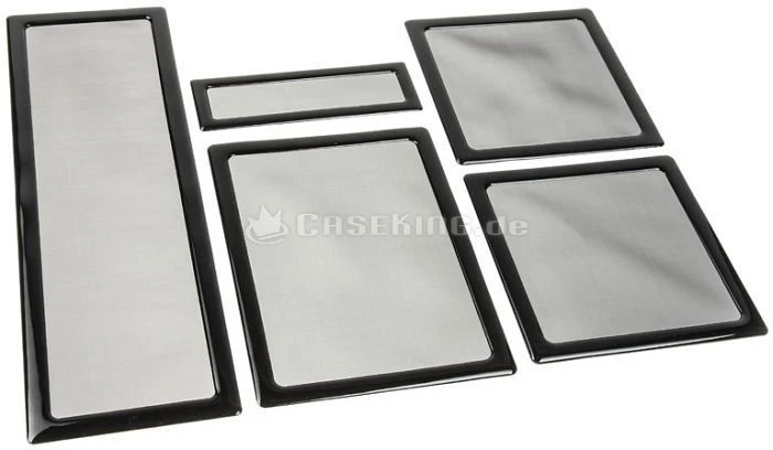 DEMCiflex Staubfilter Set für Corsair 800D schwarz/schwarz