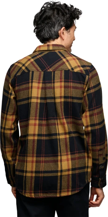 Black Diamond Project Flannel Hemd langarm black/flax plaid (Herren)